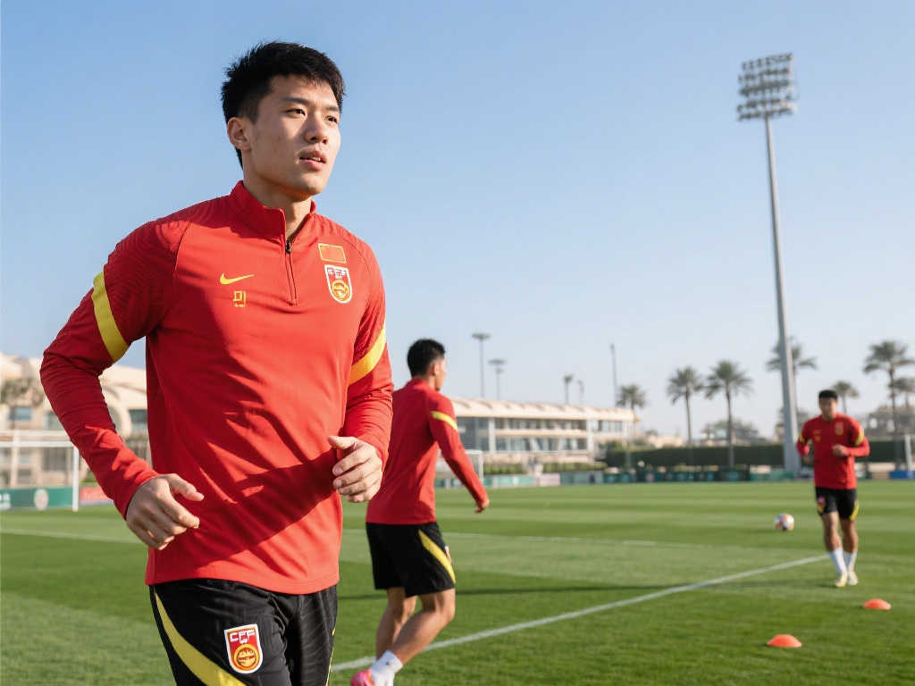 【独家聚焦】国足迪拜收官训练 傍晚启程前往利雅得